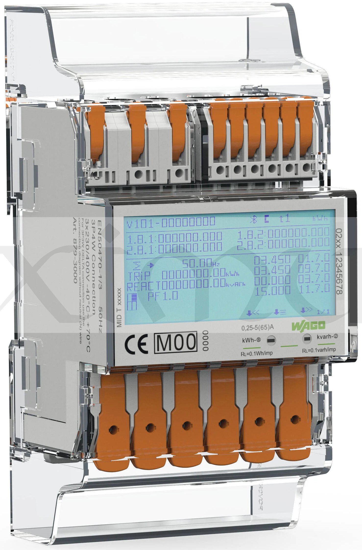 Elektroměr 4PS 0,25-65A ModBus/M-Bus/BT, MID