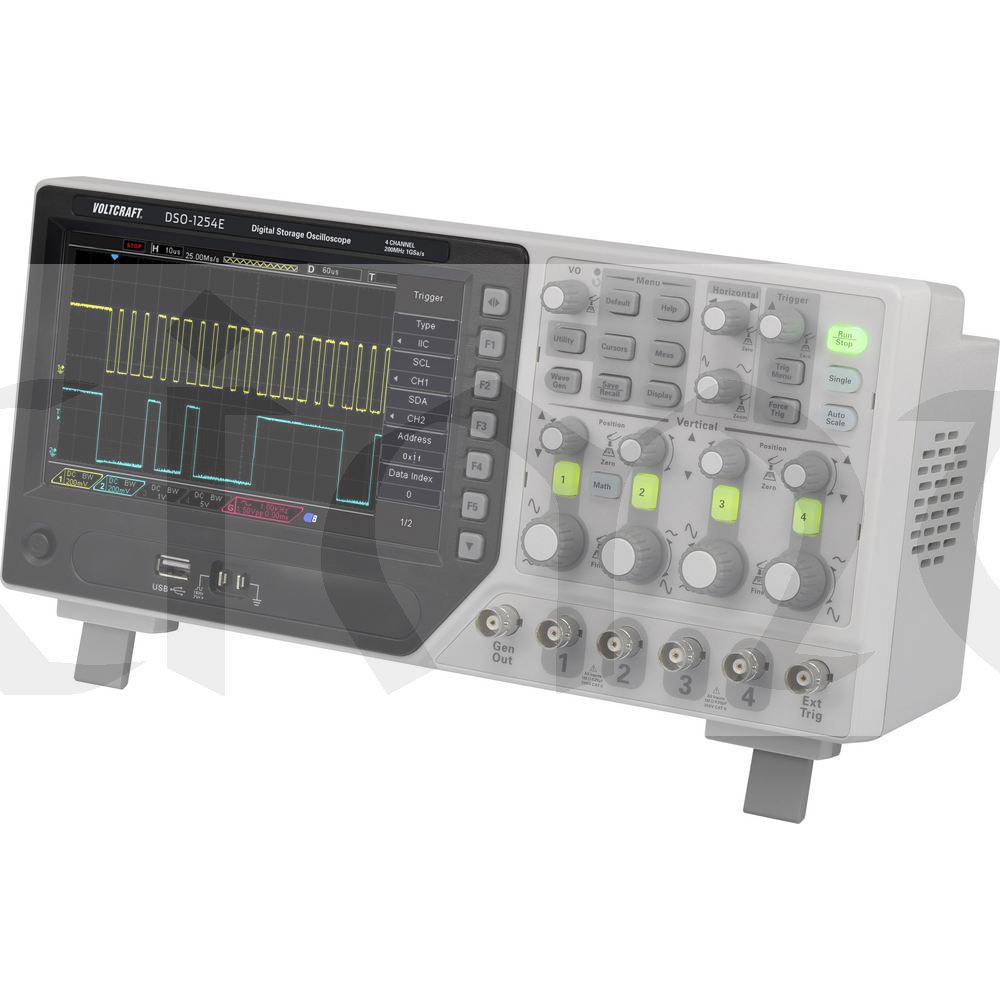 DSO-1204F digitální osciloskop 200MHz